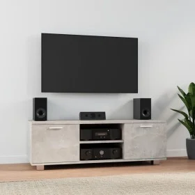 Mueble para TV madera contrachapada gris hormigón 120x40,5x35cm de vidaXL, Muebles TV - Ref: Foro24-342618, Precio: 76,42 €, ...