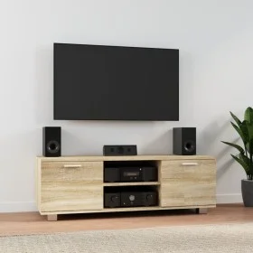 Mueble para TV madera contrachapada roble Sonoma 120x40,5x35 cm de vidaXL, Muebles TV - Ref: Foro24-342616, Precio: 101,70 €,...