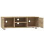 Mueble para TV madera contrachapada roble Sonoma 120x40,5x35 cm de vidaXL, Muebles TV - Ref: Foro24-342616, Precio: 104,89 €,...