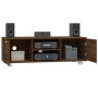Mueble para TV madera contrachapada marrón roble 120x40,5x35 cm de vidaXL, Muebles TV - Ref: Foro24-342621, Precio: 96,28 €, ...