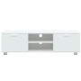 Mueble para TV madera contrachapada blanco 120x40,5x35 cm de vidaXL, Muebles TV - Ref: Foro24-342622, Precio: 117,68 €, Descu...