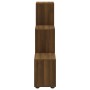 Estantería forma de escalera madera contrachapada roble marrón de vidaXL, Librerías y estanterías - Ref: Foro24-342608, Preci...