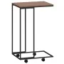 Mesa auxiliar con ruedas de contrachapado negro 40x30x63,5 cm de vidaXL, Mesas de centro - Ref: Foro24-343096, Precio: 32,98 ...