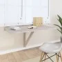 Mesa de pared plegable contrachapada gris hormigón 100x60x56 cm de vidaXL, Mesas plegables - Ref: Foro24-342648, Precio: 78,2...