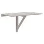 Mesa de pared plegable contrachapada gris hormigón 100x60x56 cm de vidaXL, Mesas plegables - Ref: Foro24-342648, Precio: 78,2...
