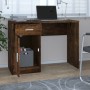 Escritorio con cajón y armario contrachapada 100x40x73 cm de vidaXL, Escritorios - Ref: Foro24-342656, Precio: 85,21 €, Descu...