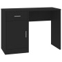 Escritorio con cajón y armario madera negro 100x40x73 cm de vidaXL, Escritorios - Ref: Foro24-342653, Precio: 85,84 €, Descue...