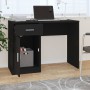 Escritorio con cajón y armario madera negro 100x40x73 cm de vidaXL, Escritorios - Ref: Foro24-342653, Precio: 85,84 €, Descue...