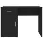 Escritorio con cajón y armario madera negro 100x40x73 cm de vidaXL, Escritorios - Ref: Foro24-342653, Precio: 85,84 €, Descue...