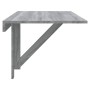 Mesa de pared plegable contrachapada gris Sonoma 100x60x56 cm de vidaXL, Mesas plegables - Ref: Foro24-342651, Precio: 62,57 ...