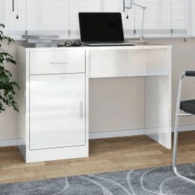 Escritorio con cajón y armario contrachapada 100x40x73 cm de vidaXL, Escritorios - Ref: Foro24-342655, Precio: 108,88 €, Desc...