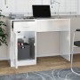 Escritorio con cajón y armario contrachapada 100x40x73 cm de vidaXL, Escritorios - Ref: Foro24-342655, Precio: 94,88 €, Descu...