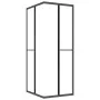 ESG Duschkabine schwarz matt 90x70x180 cm von vidaXL, Duschtüren - Ref: Foro24-151858, Preis: 334,23 €, Rabatt: %
