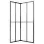 Cabina de ducha ESG esmerilado negro 90x70x180 cm de vidaXL, Puertas de ducha - Ref: Foro24-151858, Precio: 342,13 €, Descuen...