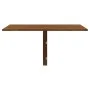 Mesa de pared plegable contrachapada marrón roble 100x60x56 cm de vidaXL, Mesas plegables - Ref: Foro24-342652, Precio: 82,17...
