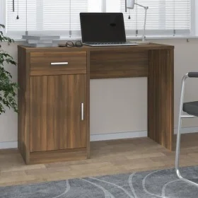 Escritorio con cajón y armario contrachapada 100x40x73 cm de vidaXL, Escritorios - Ref: Foro24-342658, Precio: 59,21 €, Descu...