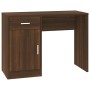 Escritorio con cajón y armario contrachapada 100x40x73 cm de vidaXL, Escritorios - Ref: Foro24-342658, Precio: 102,54 €, Desc...