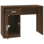 Escritorio con cajón y armario contrachapada 100x40x73 cm de vidaXL, Escritorios - Ref: Foro24-342658, Precio: 102,54 €, Desc...