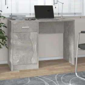 Escritorio con cajón y armario contrachapada 100x40x73 cm de vidaXL, Escritorios - Ref: Foro24-342654, Precio: 89,47 €, Descu...