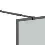 Mampara de ducha accesible vidrio templado oscuro 90x195 cm de vidaXL, Paredes y mamparas de ducha - Ref: Foro24-151885, Prec...
