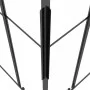 ESG semi-frosted black shower cabin 80x70x180 cm by vidaXL, shower doors - Ref: Foro24-151852, Price: 248,03 €, Discount: %