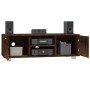 Mueble para TV madera contrachapada roble ahumado 120x40,5x35cm de vidaXL, Muebles TV - Ref: Foro24-342619, Precio: 95,21 €, ...