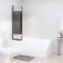 Mampara de ducha plegable de 3 paneles ESG negro 130x130 cm de vidaXL, Puertas de ducha - Ref: Foro24-151864, Precio: 165,93 ...