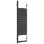 Folding shower screen with 3 black ESG panels 130x130 cm by vidaXL, shower doors - Ref: Foro24-151864, Price: 172,36 €, Disco...