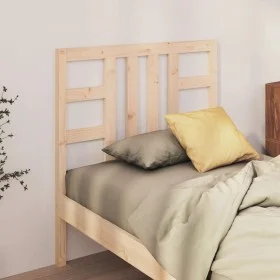 Cabecero de cama madera maciza de pino 96x4x100 cm de vidaXL, Cabeceros y pies de cama - Ref: Foro24-817820, Precio: 25,45 €,...
