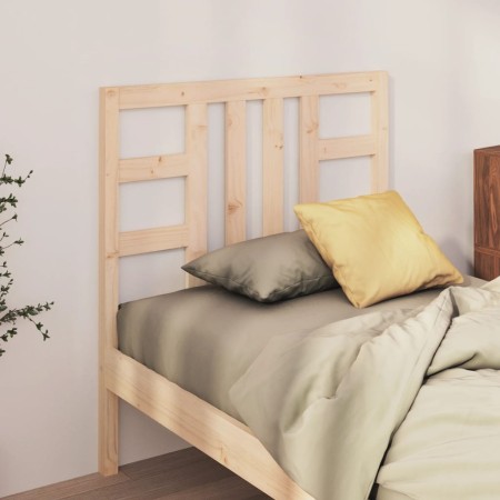 Cabecero de cama madera maciza de pino 96x4x100 cm de vidaXL, Cabeceros y pies de cama - Ref: Foro24-817820, Precio: 25,75 €,...