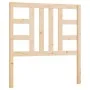 Cabecero de cama madera maciza de pino 96x4x100 cm de vidaXL, Cabeceros y pies de cama - Ref: Foro24-817820, Precio: 25,45 €,...