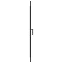 Puerta de ducha vidrio semiesmerilado negro 81x195 cm de vidaXL, Puertas de ducha - Ref: Foro24-151865, Precio: 202,24 €, Des...