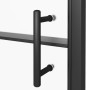 Puerta de ducha vidrio semiesmerilado negro 81x195 cm de vidaXL, Puertas de ducha - Ref: Foro24-151865, Precio: 202,24 €, Des...