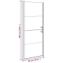 Puerta de ducha vidrio semiesmerilado negro 81x195 cm de vidaXL, Puertas de ducha - Ref: Foro24-151865, Precio: 202,24 €, Des...
