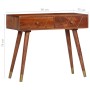 Mesa consola de madera maciza de acacia 90x35x76 cm en Mesas auxiliares | Comprar online en Foru.es