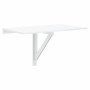 Mesa de pared plegable contrachapada blanco brillo 100x60x56 cm de vidaXL, Mesas plegables - Ref: Foro24-342649, Precio: 72,3...