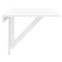 Mesa de pared plegable contrachapada blanco brillo 100x60x56 cm de vidaXL, Mesas plegables - Ref: Foro24-342649, Precio: 72,3...