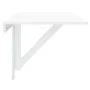 Mesa de pared plegable contrachapada blanco brillo 100x60x56 cm de vidaXL, Mesas plegables - Ref: Foro24-342649, Precio: 75,2...