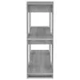 Estantería/divisor de espacios gris Sonoma 100x30x87 cm de vidaXL, Librerías y estanterías - Ref: Foro24-813567, Precio: 47,8...