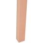 Sillas mesa de comedor 5 pzas roble cuero artificial color crema de vidaXL, muebles para cocinas y comedores - Ref: Foro24-24...
