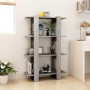 Estantería/divisor de espacios gris Sonoma 80x30x123,5 cm de vidaXL, Librerías y estanterías - Ref: Foro24-813576, Precio: 42...