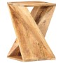 Mesa auxiliar de madera maciza de mango 35x35x55 cm en Mesas auxiliares | Comprar online en Foru.es