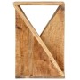 Mesa auxiliar de madera maciza de mango 35x35x55 cm en Mesas auxiliares | Comprar online en Foru.es