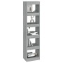 Estantería/divisor de espacios gris Sonoma 40x30x166 cm de vidaXL, Librerías y estanterías - Ref: Foro24-813594, Precio: 62,5...