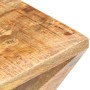 Mesa auxiliar de madera maciza de mango 35x35x55 cm en Mesas auxiliares | Comprar online en Foru.es