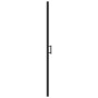Puerta de ducha vidrio semiesmerilado negro 100x178 cm de vidaXL, Puertas de ducha - Ref: Foro24-151867, Precio: 220,99 €, De...