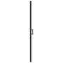 Puerta de ducha vidrio semiesmerilado negro 100x178 cm de vidaXL, Puertas de ducha - Ref: Foro24-151867, Precio: 213,38 €, De...
