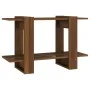 Estantería/divisor de espacios roble marrón 80x30x51 cm de vidaXL, Librerías y estanterías - Ref: Foro24-813583, Precio: 24,6...