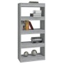 Estantería madera contrachapada gris Sonoma 60x30x135 cm de vidaXL, Librerías y estanterías - Ref: Foro24-813606, Precio: 53,...