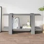 Estantería madera contrachapada gris Sonoma 100x30x51 cm de vidaXL, Librerías y estanterías - Ref: Foro24-813570, Precio: 28,...
